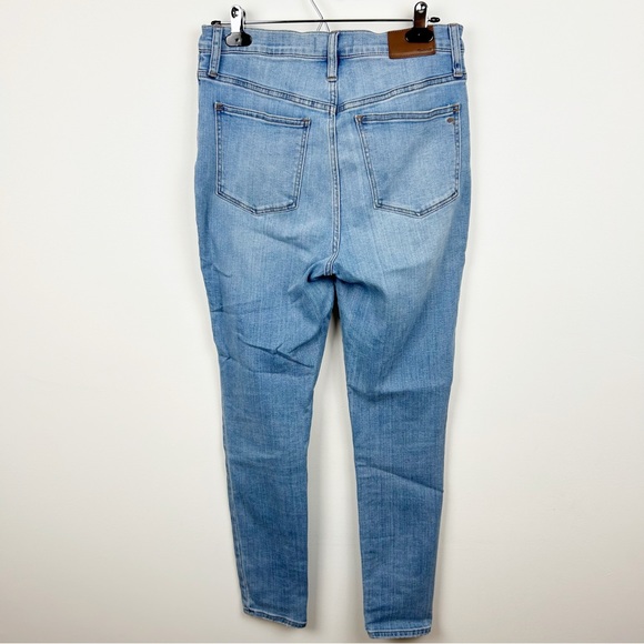 Madewell 11" High-Rise Roadtripper Jeans in Beckwith Wash Size 29 - Picture 4 of 13
